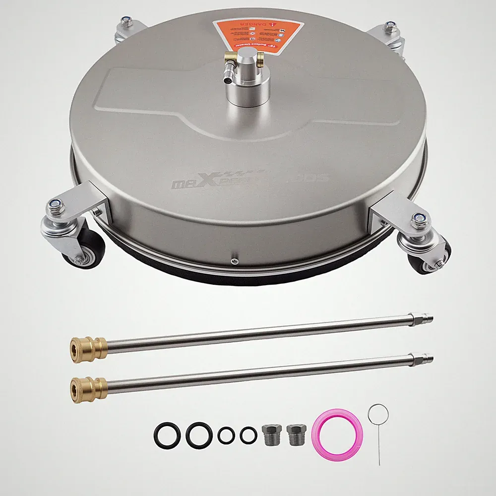19 Inch Surface Cleaner for Pressure Washer 4200PSI Stainless 1/4" Plug