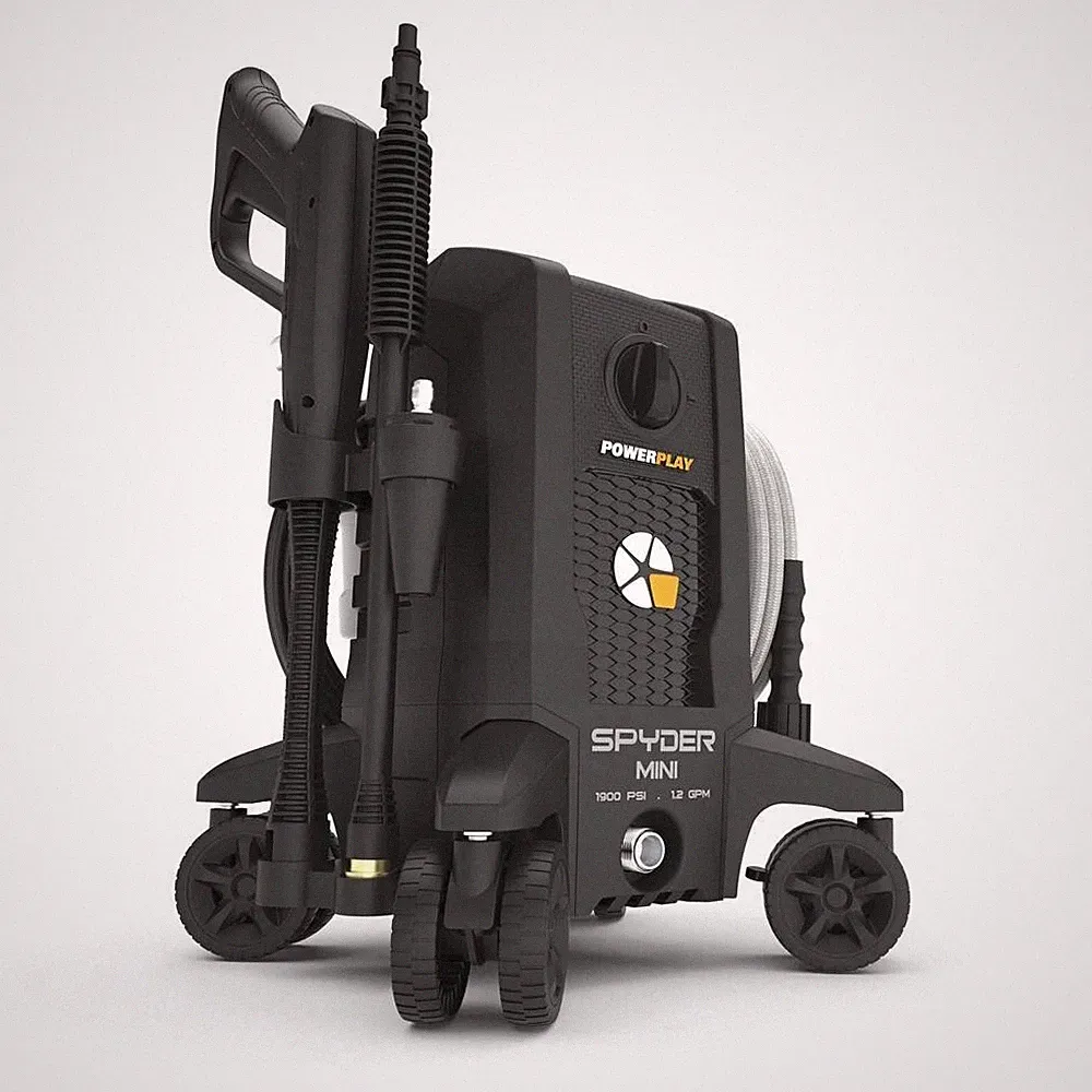 1900 PSI 1.2 GPM 13 Amp Corded Electric Pressure Washer Onboard Detergent Tank
