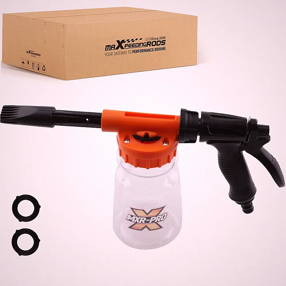 1L Adjustable Car Wash Foam Cannon for Garden Hose Pressure Quick Connect