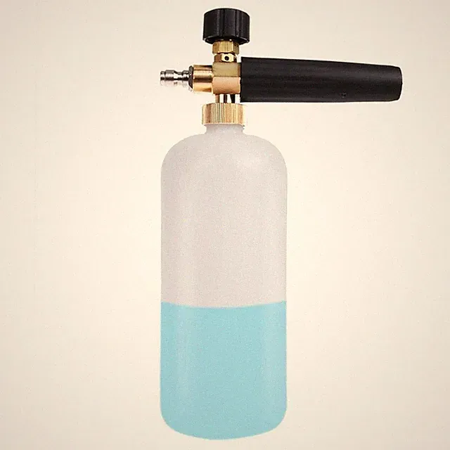 1L Snow Foam Cannon 1/4" Gun Quick Connector Car Soap Pressure Washer Bottle*