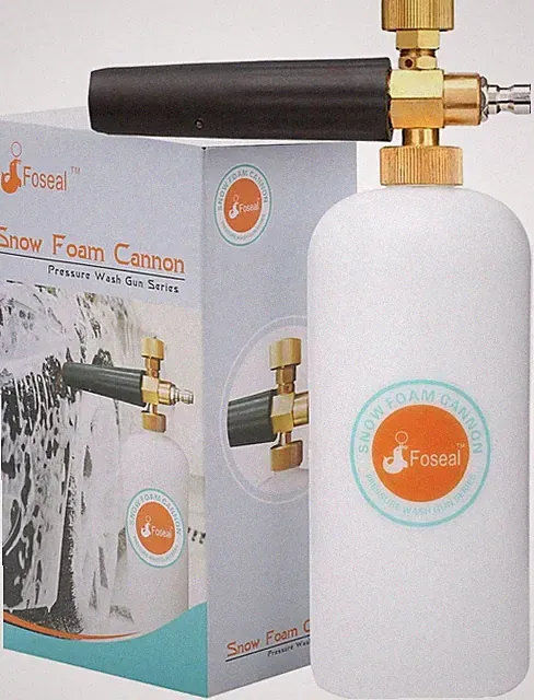 1L Snow Foam Cannon For Pressure Washer Heavy Duty Foam Blaster 1 4 Quick Rel...