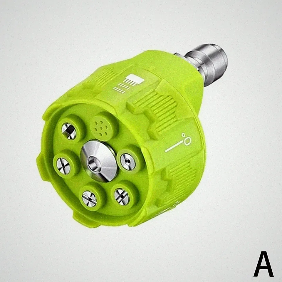 1Pc High Pressure Washer Nozzle Tips 6-in-1 Adjustable for Power Washer 1/4 Inch