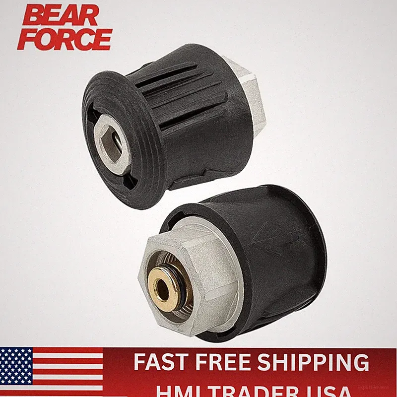 1pcs Pressure Washer Hose Connector Adapter M22 Female to Quick Socket - NEW