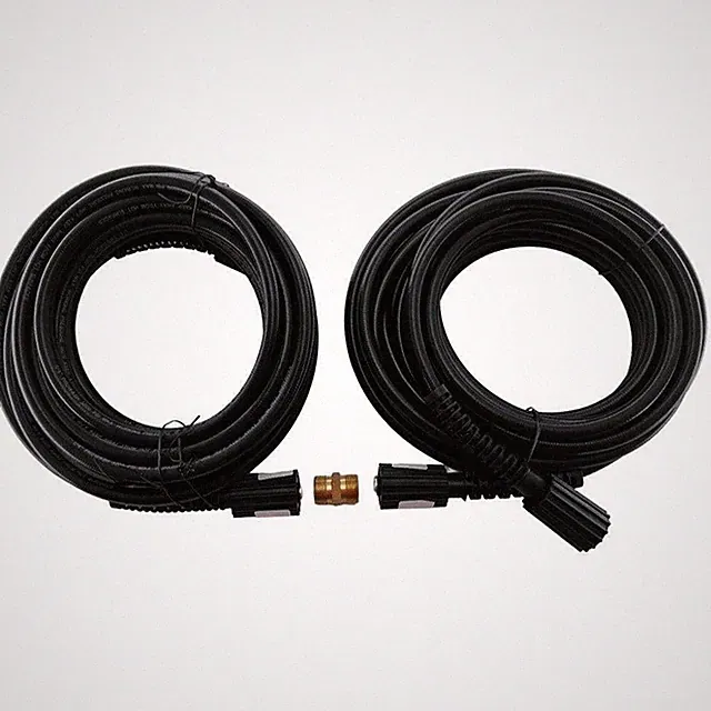 (2) 1/4 IN. X 25 FT. 3200PSI HOSE W/ CONNECTOR GAS/ELECTRIC PRESSURE WASHER NEW