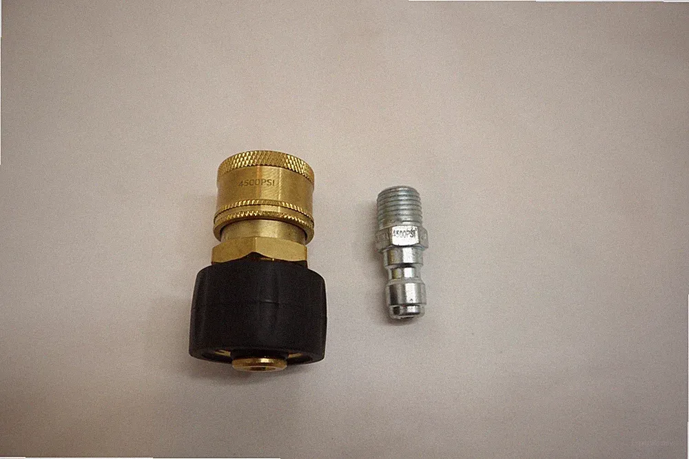 (2) 3/8" QUICK - CONNECT COUPLER 4500PSI PRESSURE WASHER ***