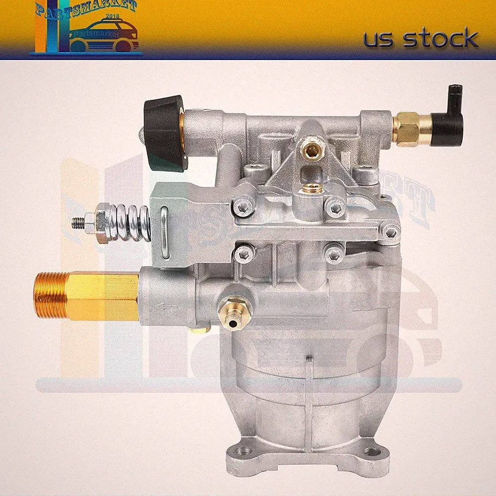 2.4gpm-3/4"-Pressure Washer Pump 2200psi-3000psi Horizontal Aluminum Pump Head