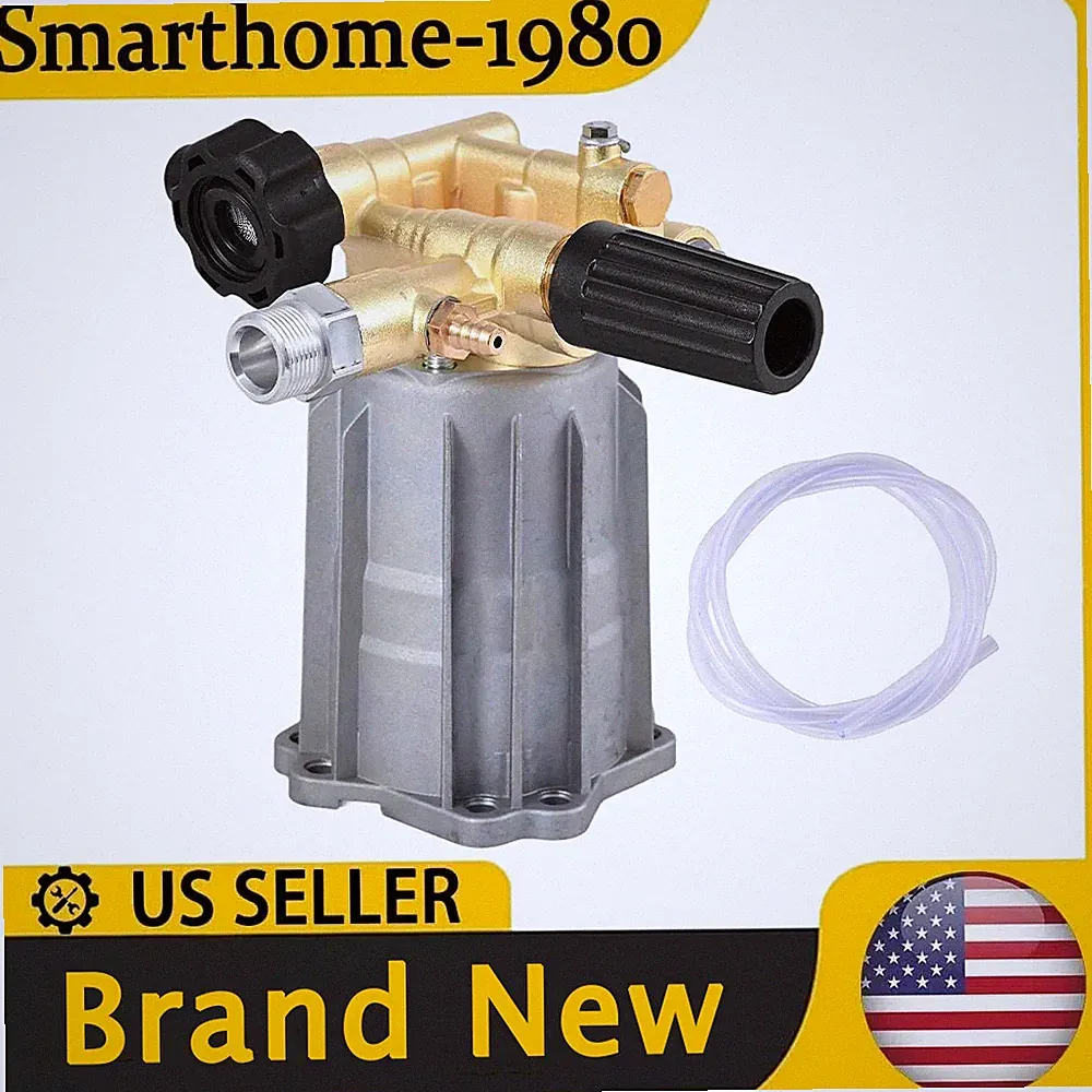2.5GPM 3000 PSI 3400 RPM 3/4" Shaft RMV2.5G30 Pressure Washer Pump Axial New US