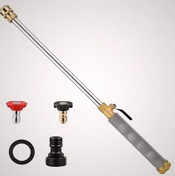 2 in 1 High Pressure Wand for Power Washer Aluminum For Alloy TPR Material