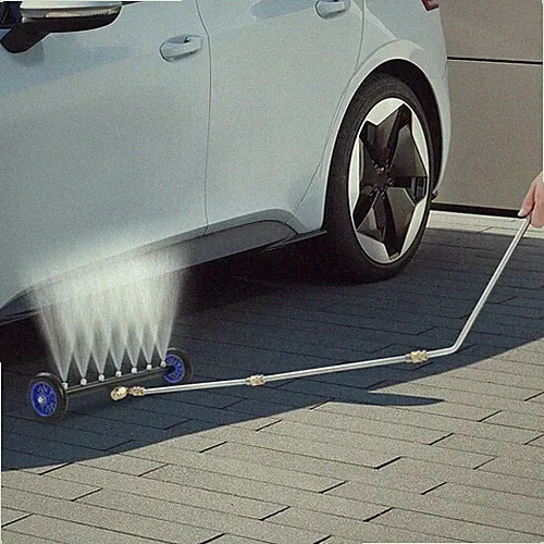 2-in-1 Pressure Washer Water Broom 22 In 7-Nozzle Undercarriage 1500-4000 PSI