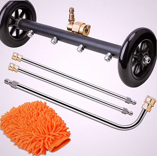 2-in-1 Undercarriage Pressure Washer Attachment, 16" Power Washer Undercarriage