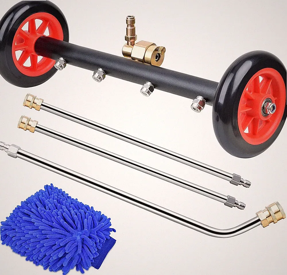 2-In-1 Undercarriage Pressure Washer Attachment, 16" Pressure Washer Undercarria
