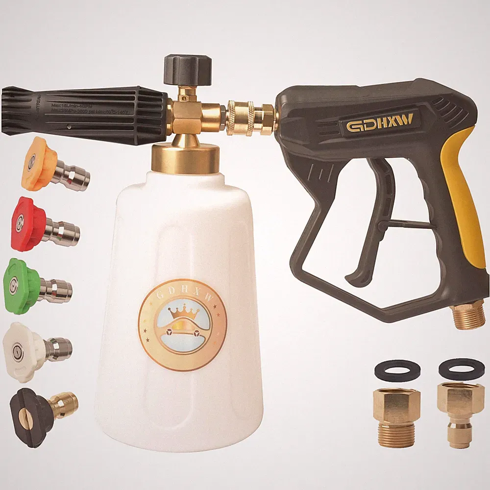 2 Liter Foam Cannon Pressure Washer Gun Heavy Duty Car Foam Blaster Big