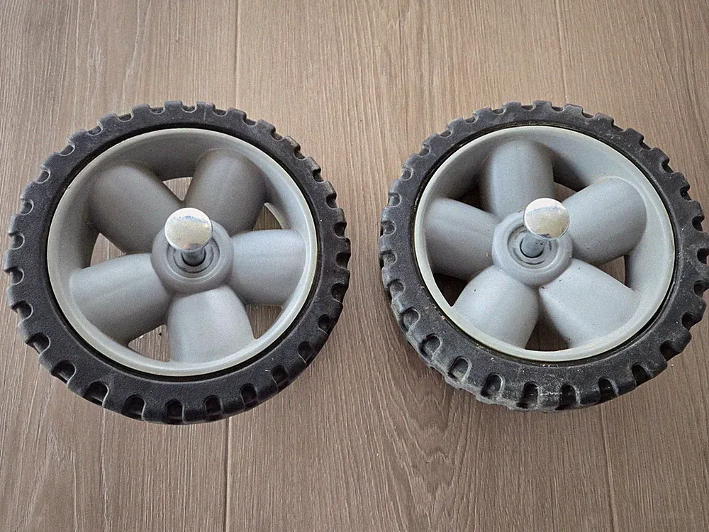(2) OEM Ryobi 7" Wheels for RYOBI 1700 PSI 1.2 GPM Electric Pressure Washer
