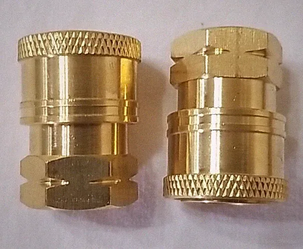 2 Pack 1/4" FNPT Female Coupler Pressure Washer Quick Connect 85.300.102
