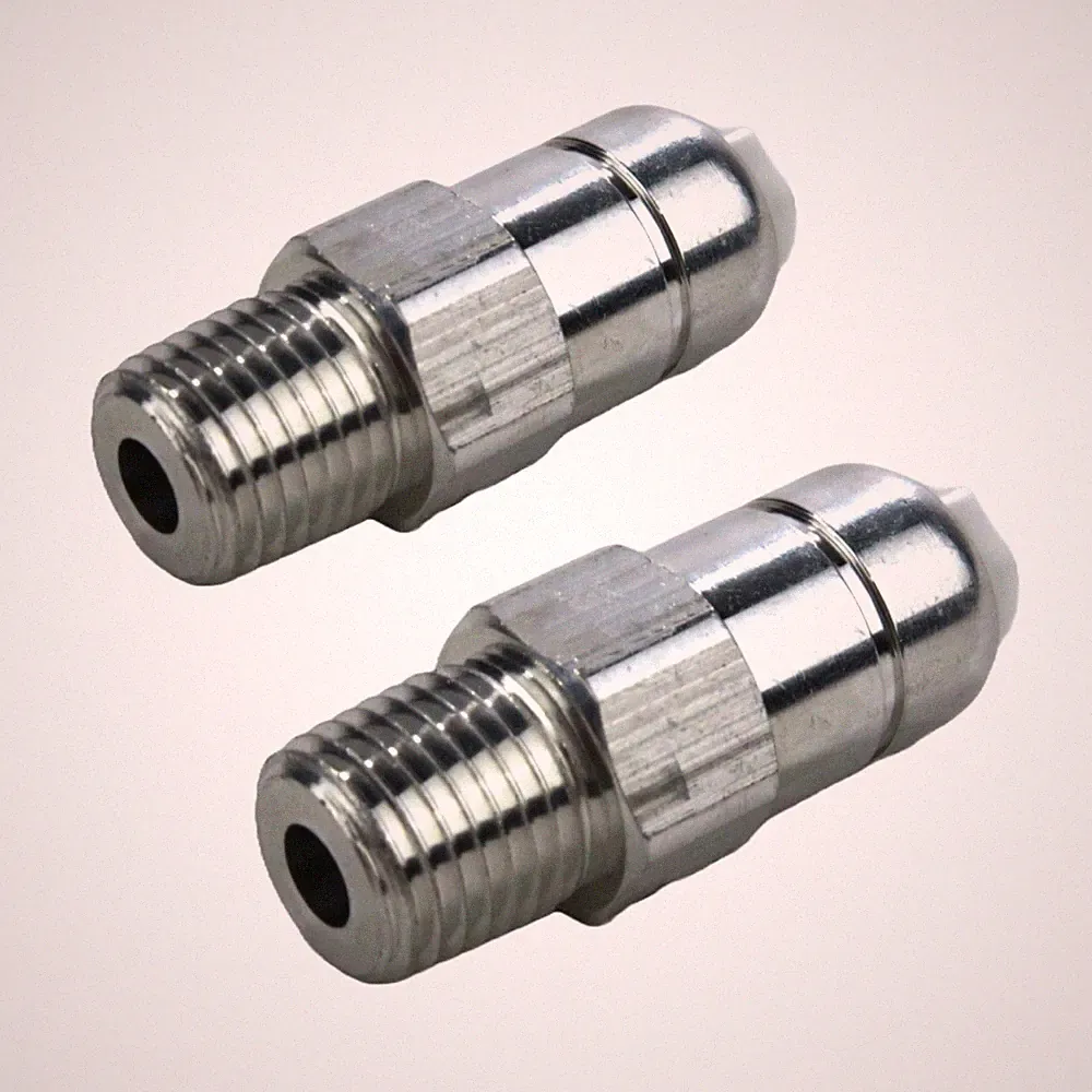 (2 Pack) 1/4" Thermal Release / Relief Valve for Power & Pressure Washer Pumps
