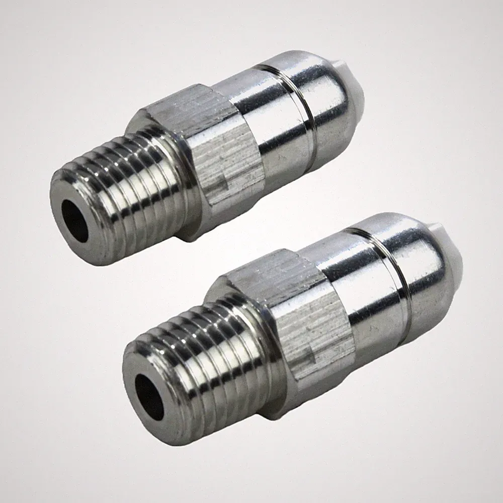 (2 Pack) 1/4" Thermal Release / Relief Valve for Power & Pressure Washer Pumps