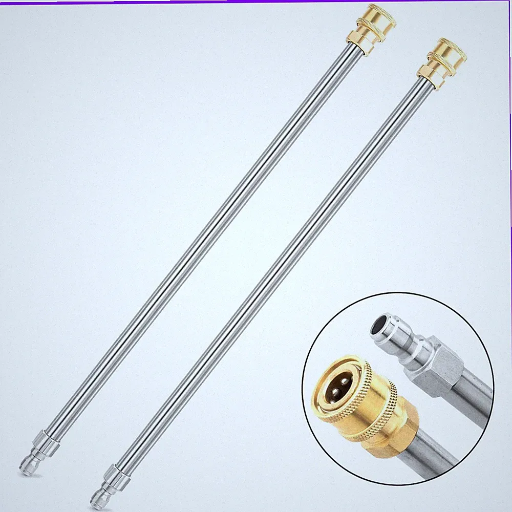 2 Pack 17in Pressure Washer Extension Wand 1/4 Inch Quick Connect Lance