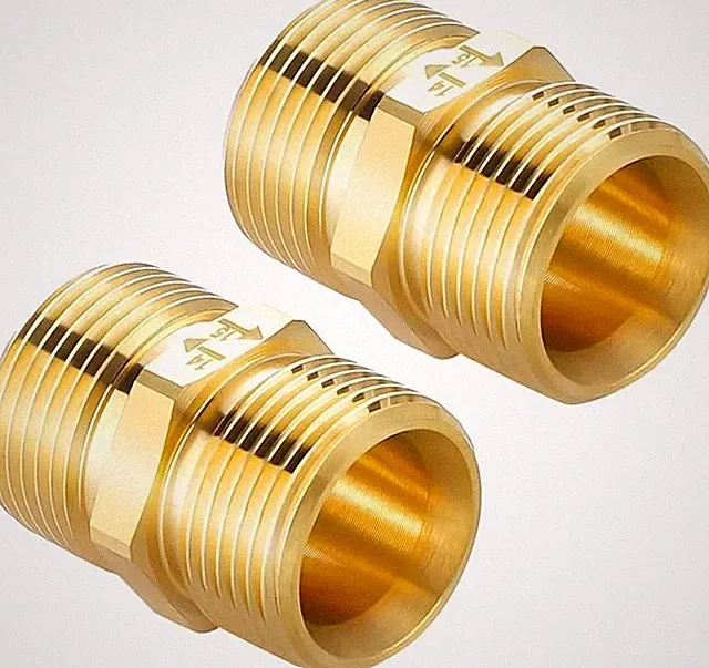2 Pack Pressure Washer Adapter, Metric M22 15mm Male Thread to M22 14mm Male Fit