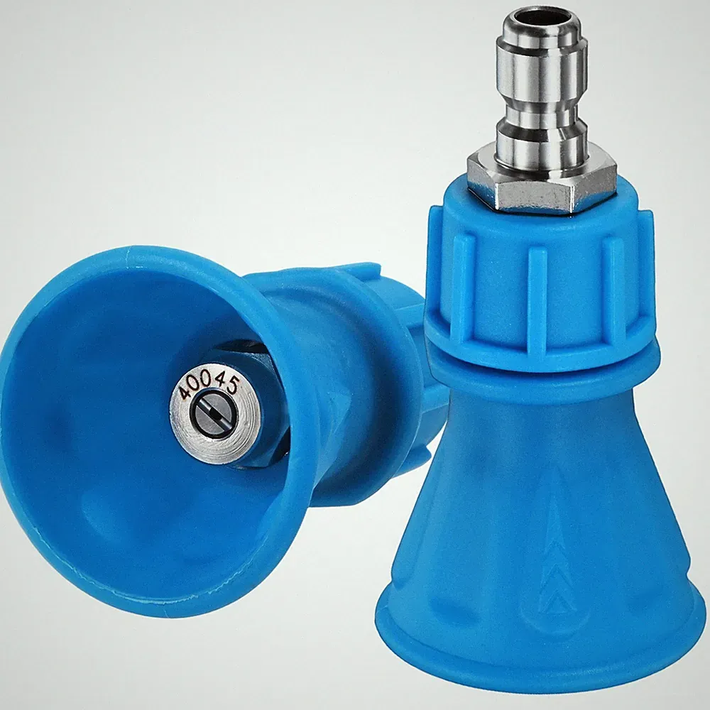 2-Pack Pressure Washer Nozzle Guard, 40 Degree Nozzle, Orifice 4.5 [Blue]