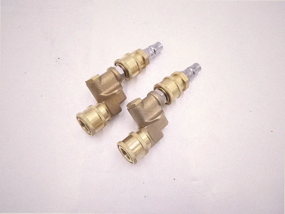 2 Pack Ryobi Quick Connect Pivoting Coupler 4500PSI for Pressure Washers