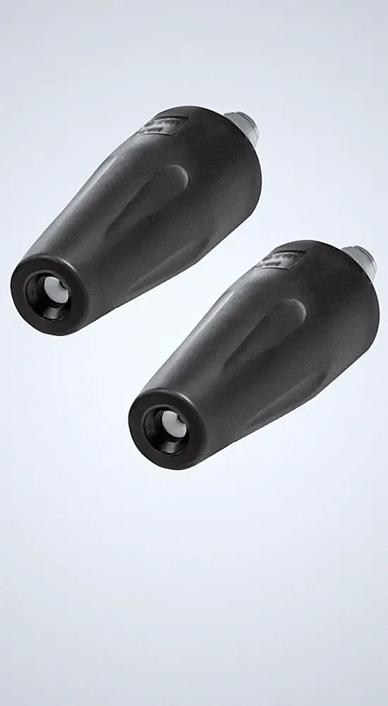 2 Pcs 2000 PSI Turbo Nozzle Pressure Washer Replacement 2-Pack, Black