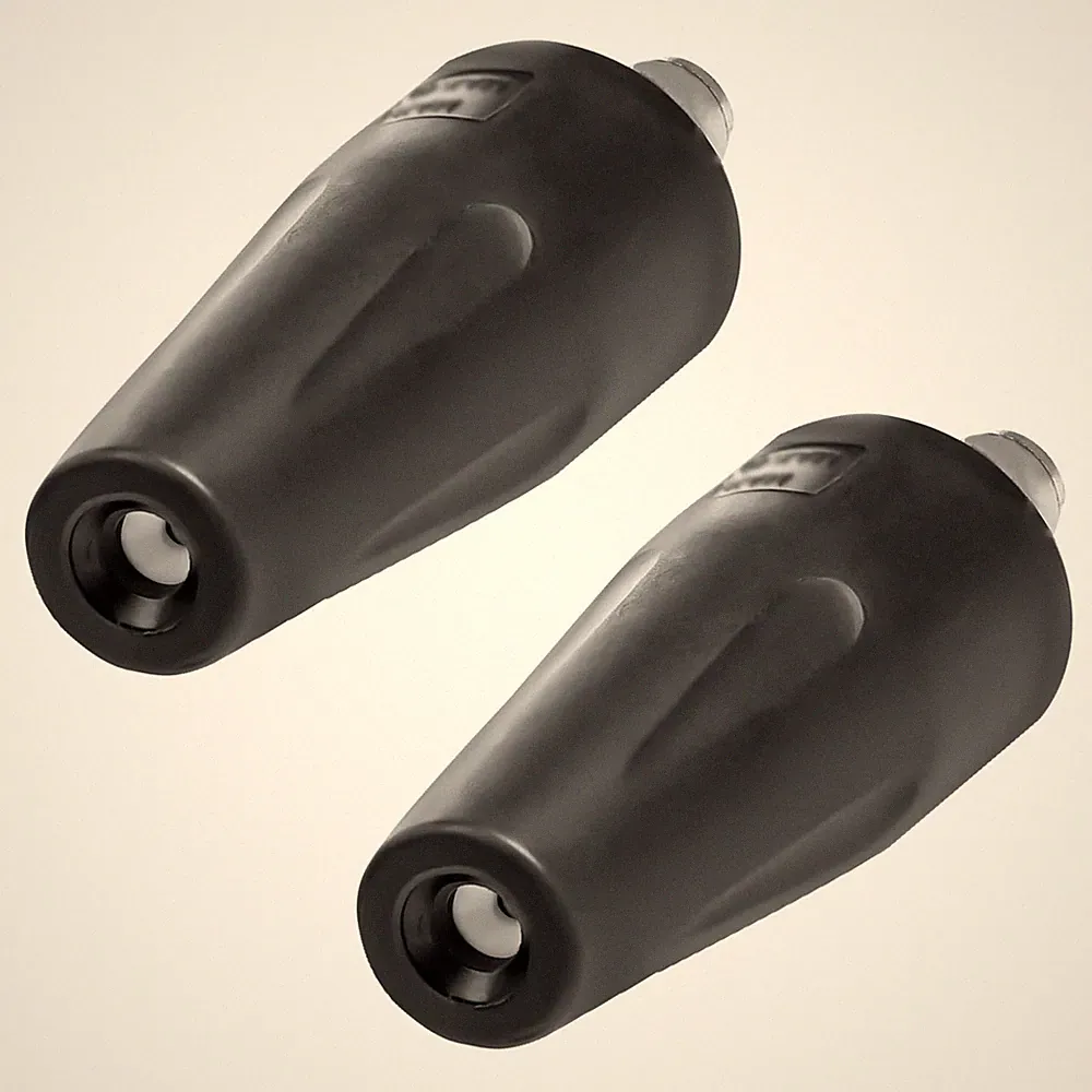 2 Pcs 2000 PSI Turbo Nozzle Pressure Washer Replacement 2-Pack, Black