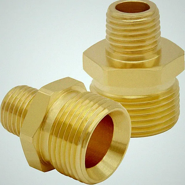 2 PCS Brass Pressure Washer Coupler M2214mm Male 1/4 NPT Male 4500 PSI Tool