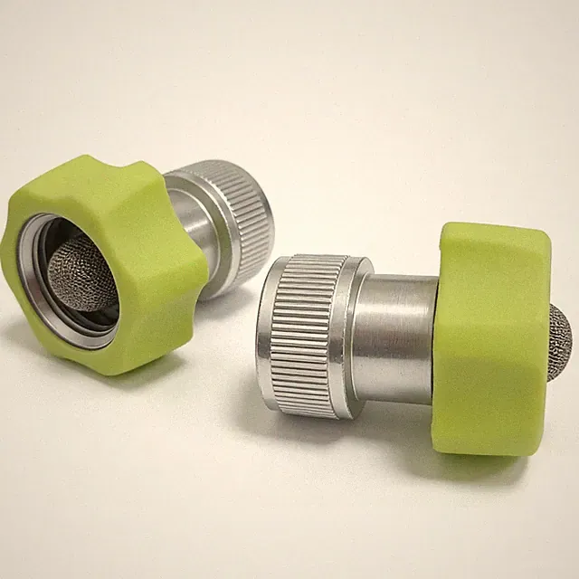 2 PCS SPXAGHA 3/4 Inch Aluminum Pressure Washer Hose Adaptor Fits Sun Joe