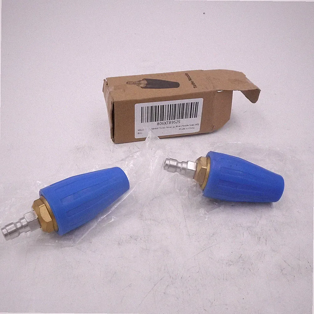2 PK YOKING 1/4" 5000PSI 5GPM 045 Turbo Quick Connect Pressure Washer Nozzles
