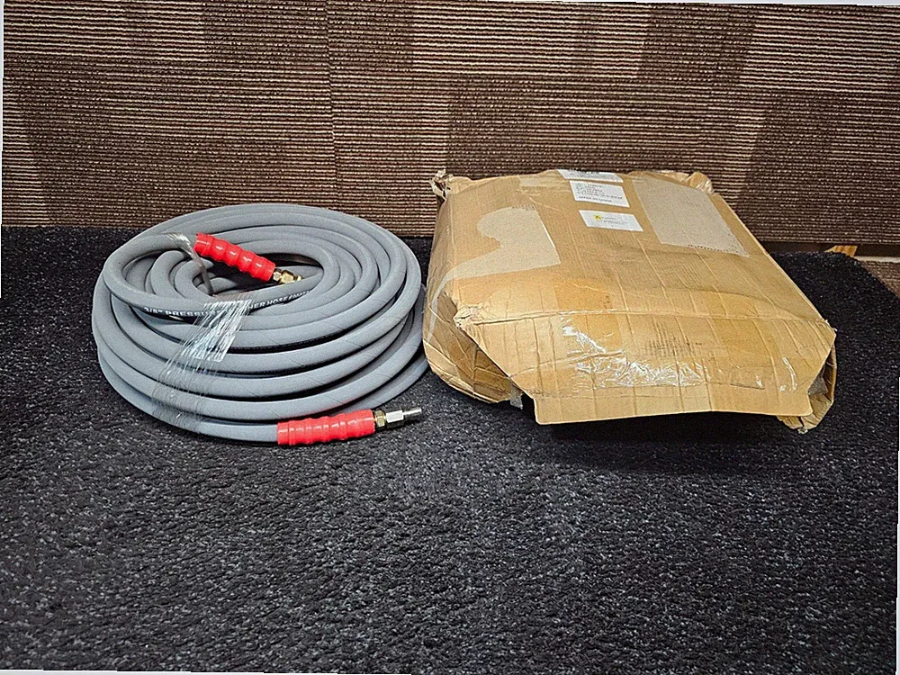 2 Wire Braid Non-Marking 6000psi Hot Water Pressure Washer Hose 3/8"X100' 175074