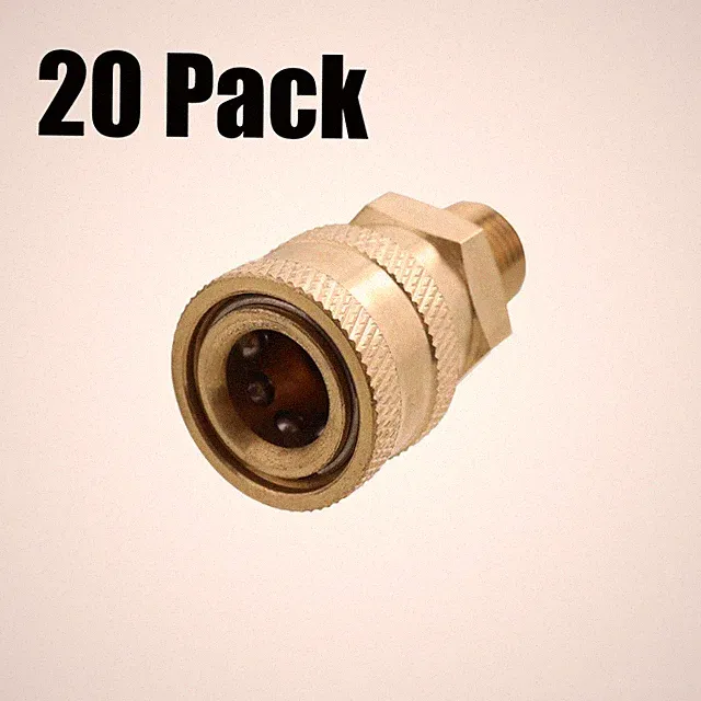 20 General Pump Pressure Washer 1/4" Male NPT-M Quick Connect Coupler 5000 PSI