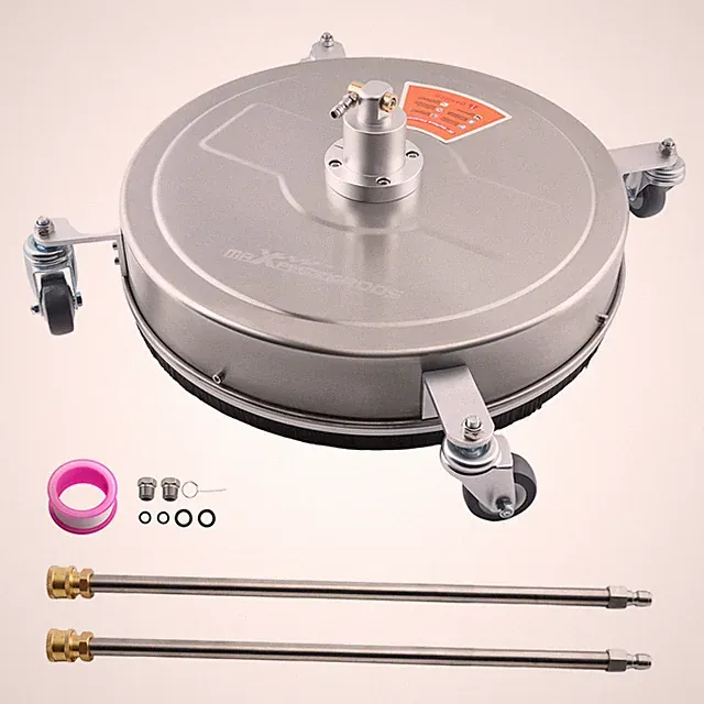 20 Inch Pressure Washer Surface Cleaner w/ Wand 4200PSI Stainless Steel 1/4" QC