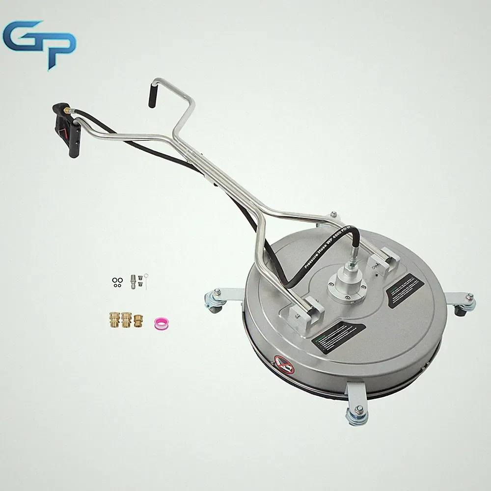 20" Pressure Washer Deck Cleaner with Handle, Wheels & Fast Attach