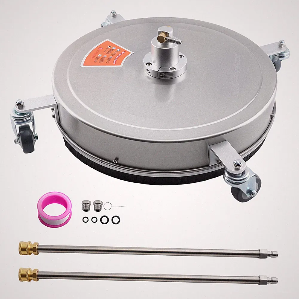 20" Pressure Washer Surface Cleaner 3200PSI Working 4200PSI Max Stainless Steel