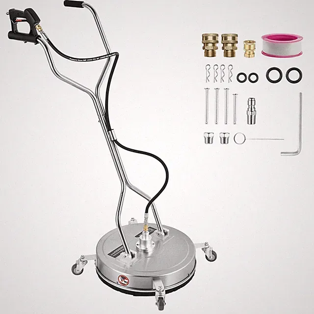 20" Pressure Washer Surface Cleaner 4000PSI Stainless Steel w/ Dual Handle