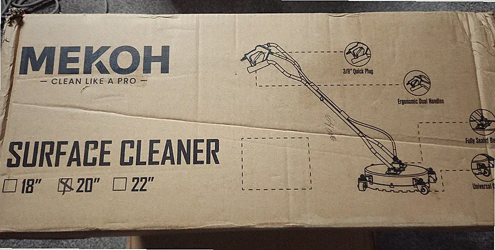 20" Pressure Washer Surface Cleaner 4500 PSI Power Washer Attachment Open Box