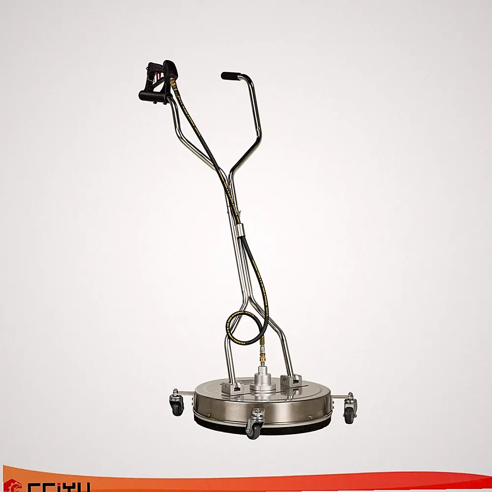 20" Pressure Washer Surface Cleaner 4500PSI Power Washer Dual Handle W/ Wheel