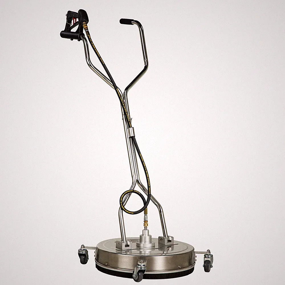 20" Pressure Washer Surface Cleaner Power Washer Dual Handle w/ 4 Wheel 4500PSI