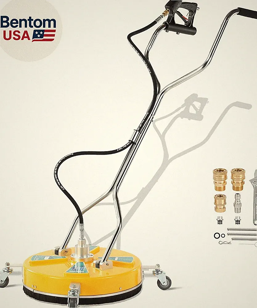 20'' Pressure Washer Surface Cleaner, Surface Cleaner Dual Handle, Power Washer