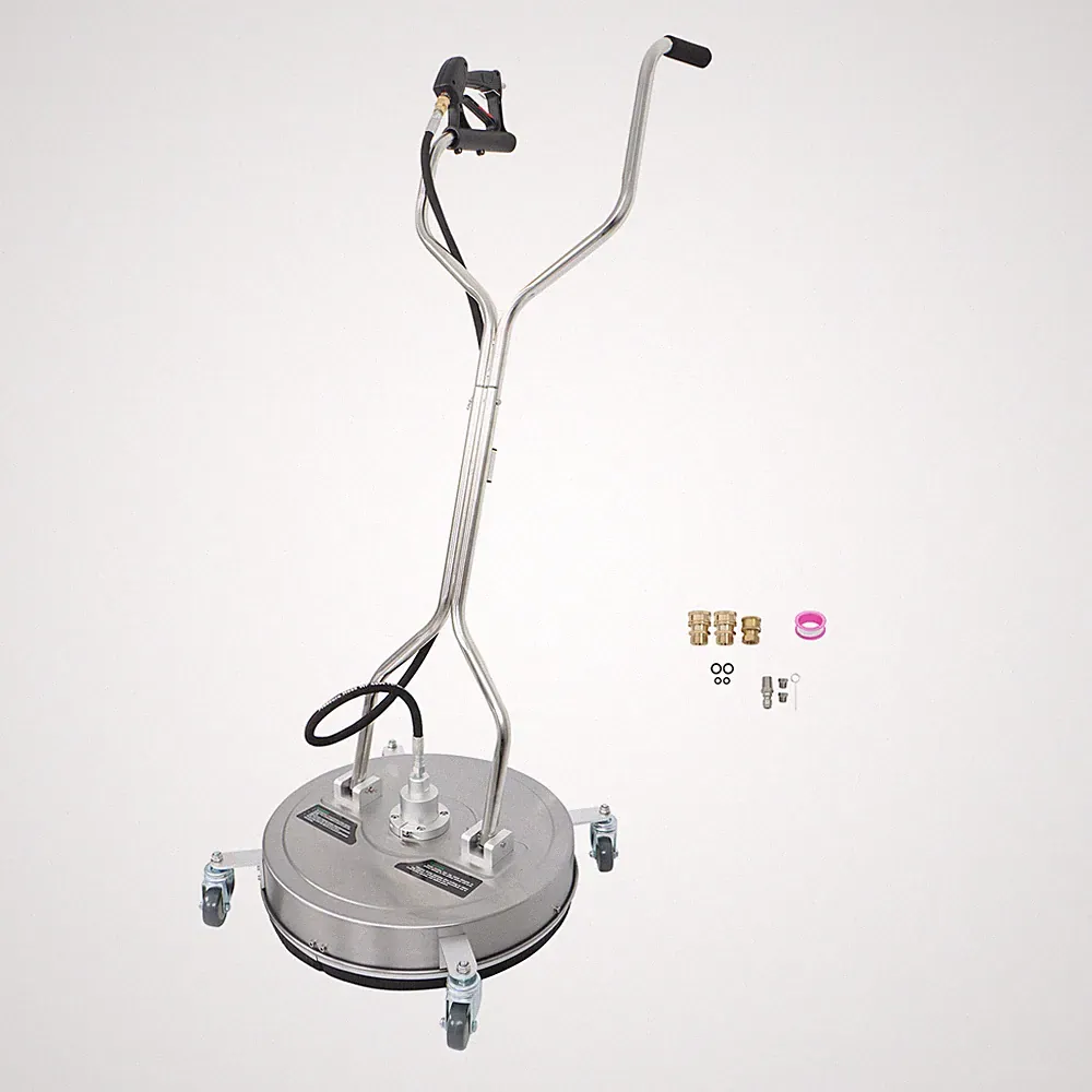 20" Pressure Washer Surface Cleaner w/ Handles & Wheels Quick Connect