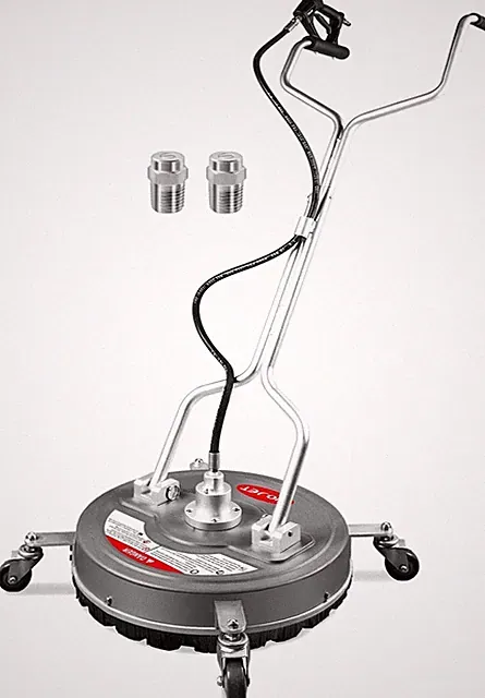20" Pressure Washer Surface Cleaner with 4 Wheels&Dual Handles, 4500PSI Stainle