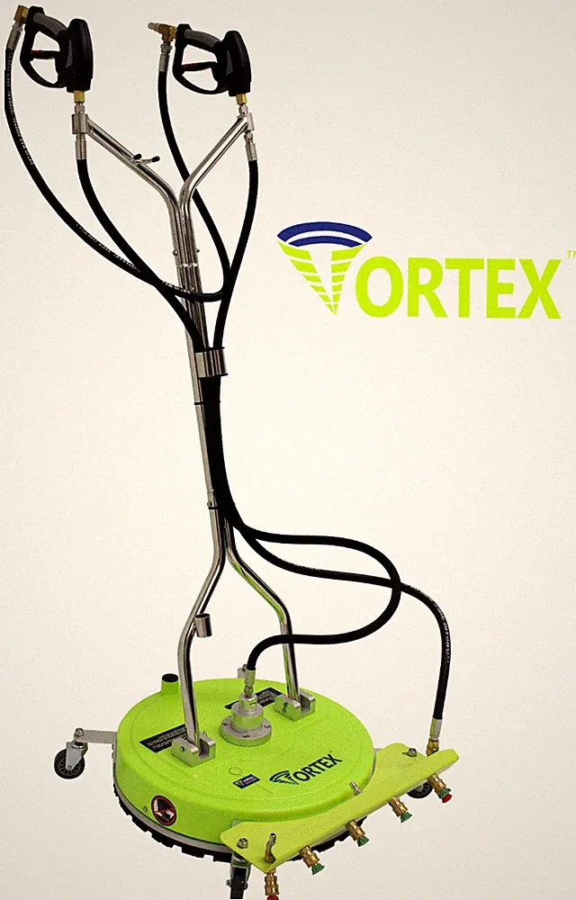 20" Surface Cleaner, Dual Trigger Concrete Spinner for 4000PSI Pressure Washer