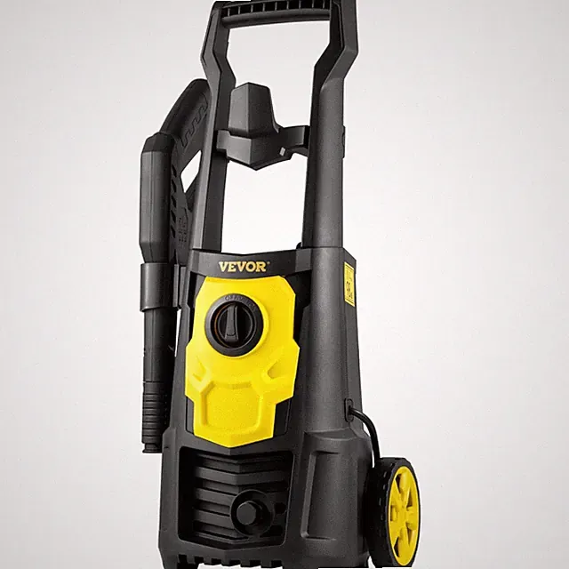 2000 PSI Electric Power Washer 1.65 GPM 30ft Hose Reel 5 Nozzles Foam Cannon