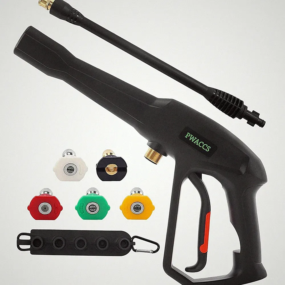 2000 PSI Pressure Washer Gun Replacement Kit with Extension Wand and 5 Foot Hose