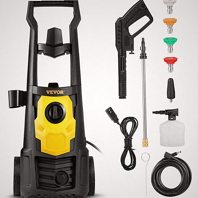 2000PSI 1.65GPM Motorized Pressure Washer with 30ft Hose Accessory Pack