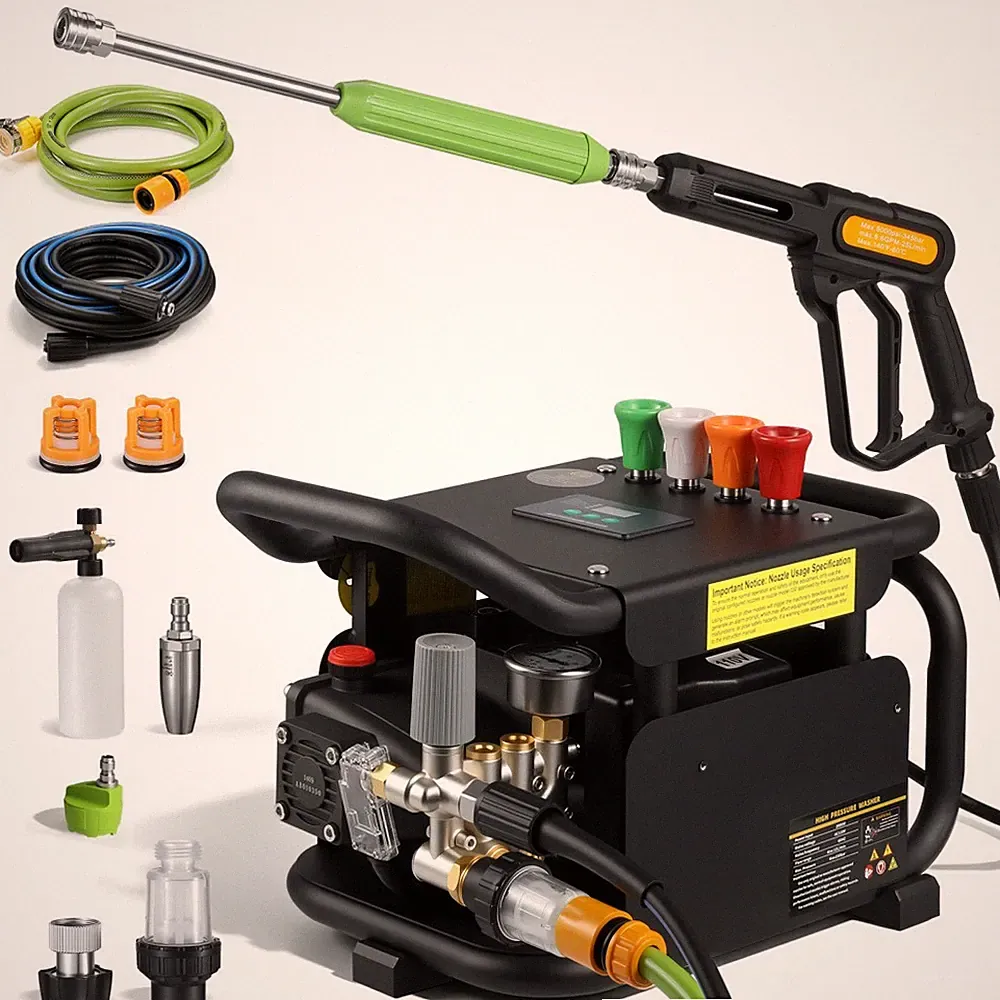 2000W Powerful 150bar 3.17GPM Commercial Electric Pressure Washer 3HP Motor USA