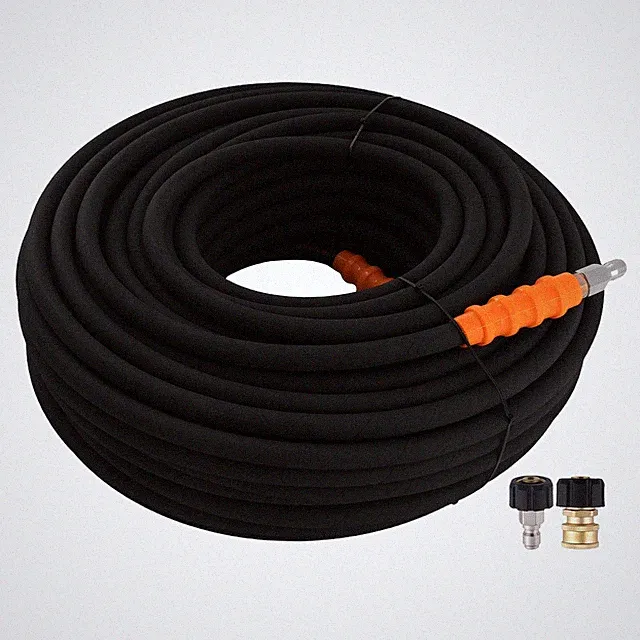200FT 3/8" Pressure Washer Hose for Simpson Troy-Bilt 4800PSI Steel Braid