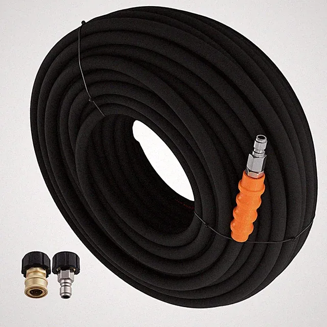 200FT 4800PSI Pressure Washer Hose 3/8" for Westinghouse Husqvarna M22-14mm