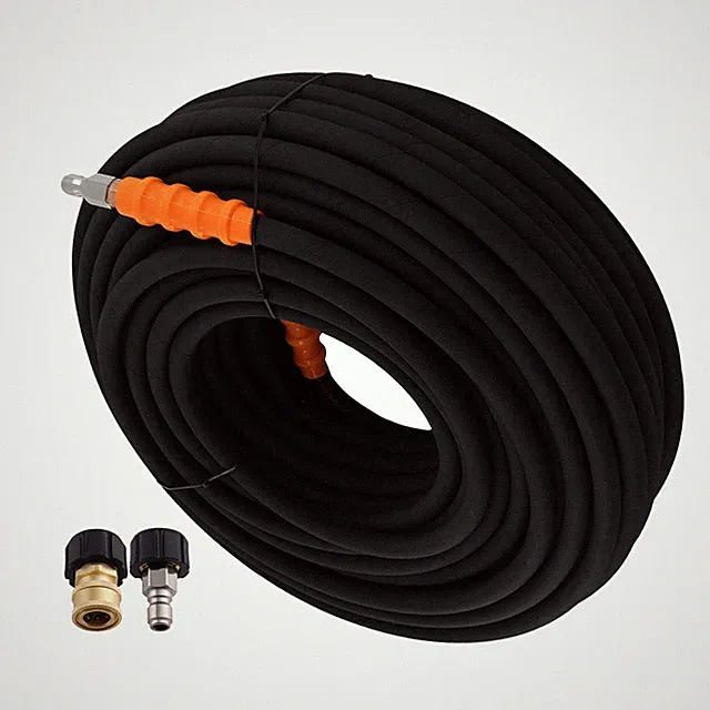 200FT 4800PSI Pressure Washer Hose 3/8" for Westinghouse Husqvarna M22-14mm