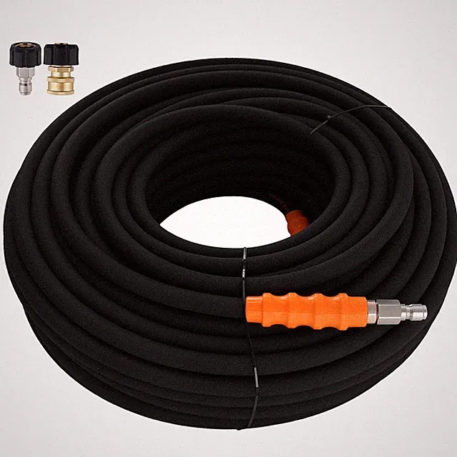 200FT Commercial Grade Pressure Hose for Simpson Westinghouse 4800PSI 3/8"